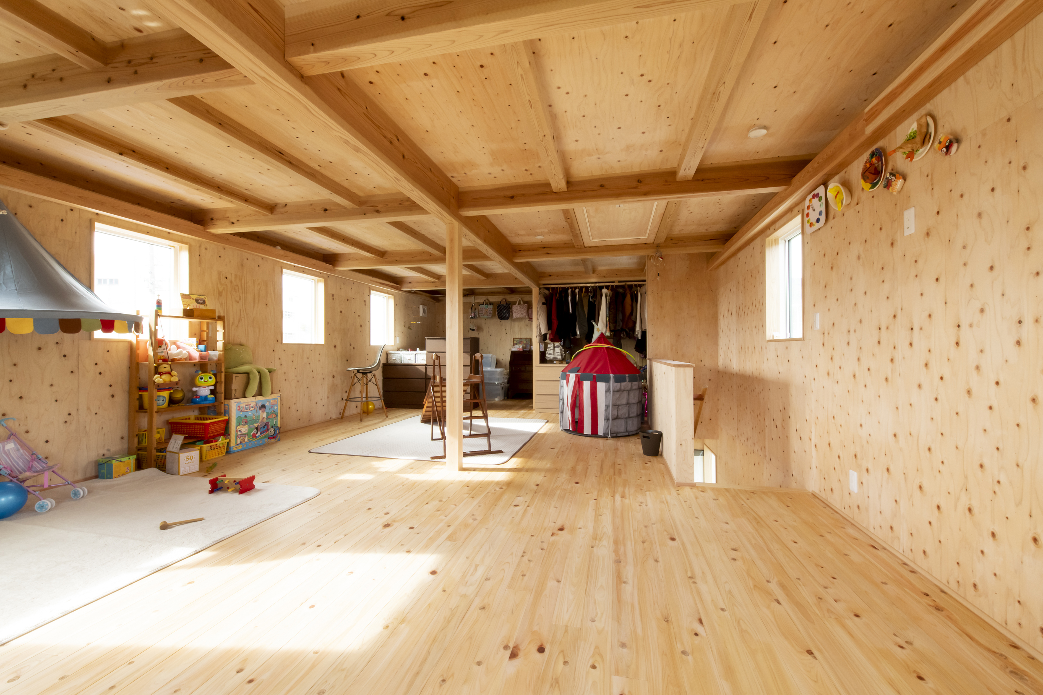 静岡市で建てる木の家　DIYを楽しむ家